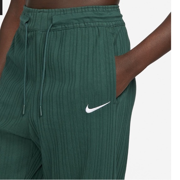 Women’s Nike Ribbed Jersey Wide Leg Pants - Picture 4 of 9